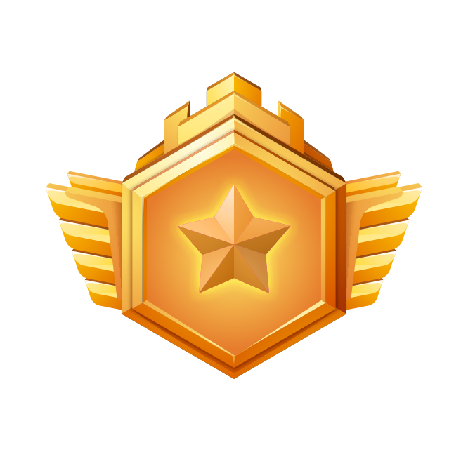 VIP Player level badge