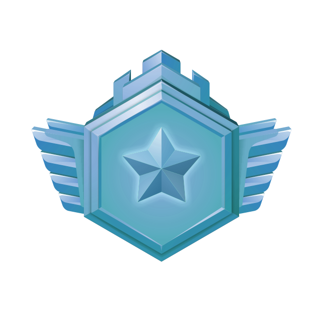 VIP Pro level badge